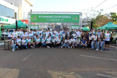 6ª Caminhada e Corrida Solidária do Sicredi está confirmada para este domingo, dia 7 de julho